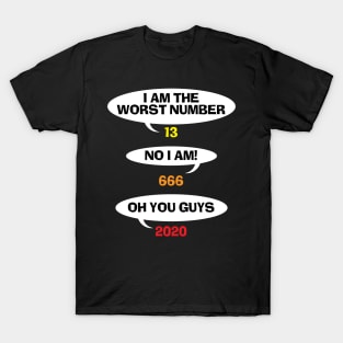 The Worst Number 2020 T-Shirt